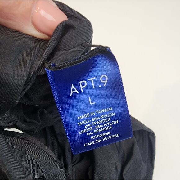 Animal Print High Waisted Bikini Halter Style Black Brown Swimsuit 561 Size L - Picture 3 of 6